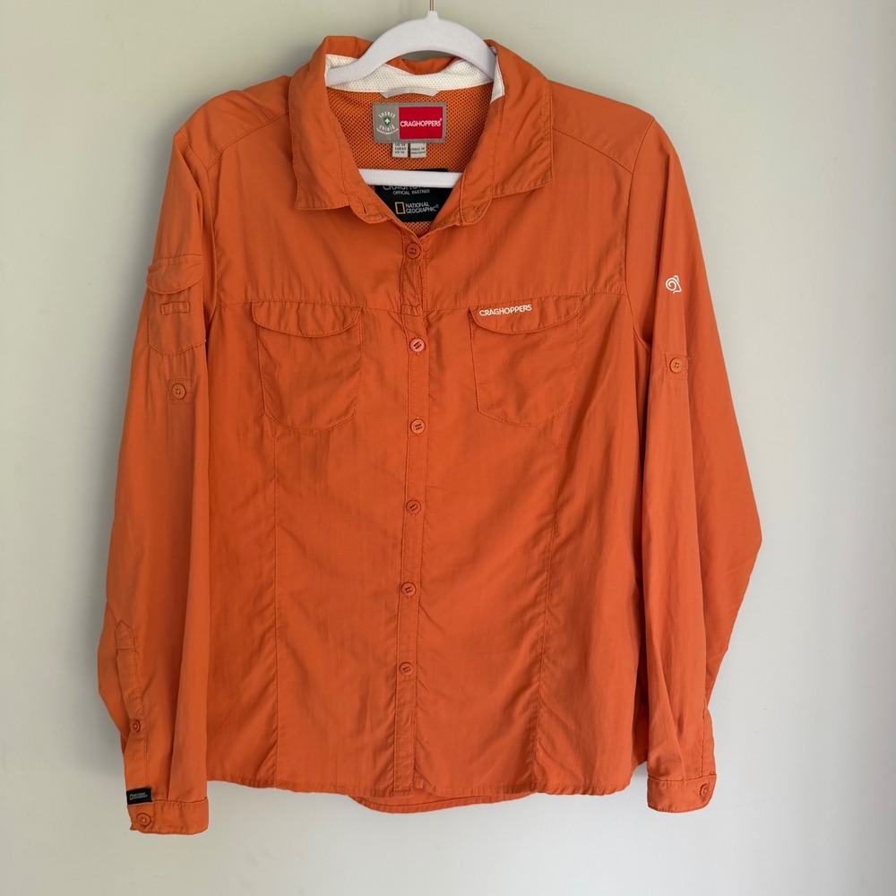 Craghoppers Women's Nosilift Adventure Long Sleeve Shirt Insect Shield Repellant